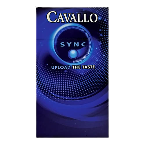 Сигареты CAVALLO Sync Кнопка Ментол