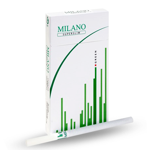 Сигареты Milano SuperSlims Green Ментол